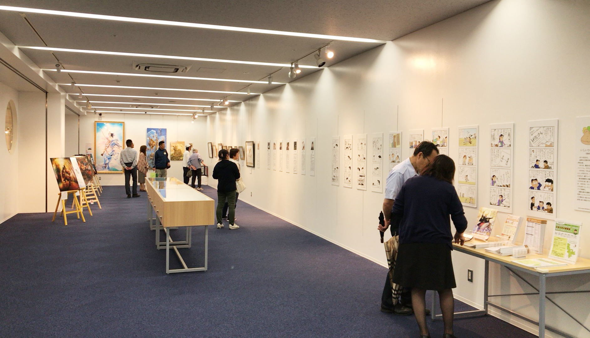 玉野市出身著名人作品展